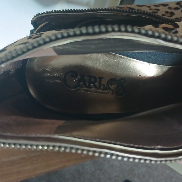 Carlos Santana women's veruca leopard print dress pumps size 7.5 - Picture 7 of 13